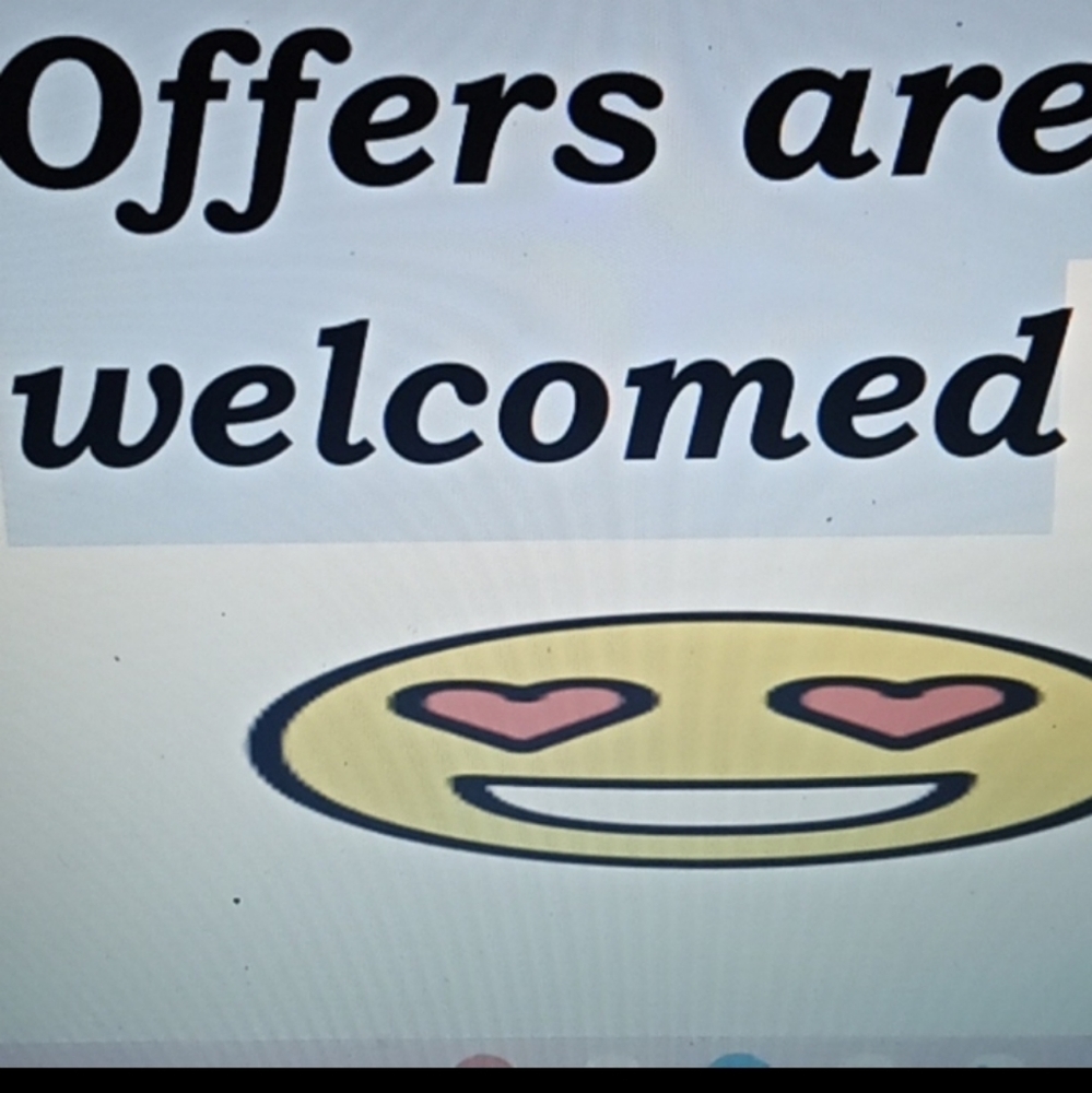 😍Offers are welcomed 😍